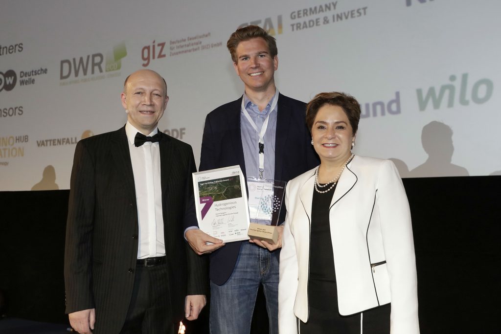 Hydrogenious Technologies at SET-Award 2017