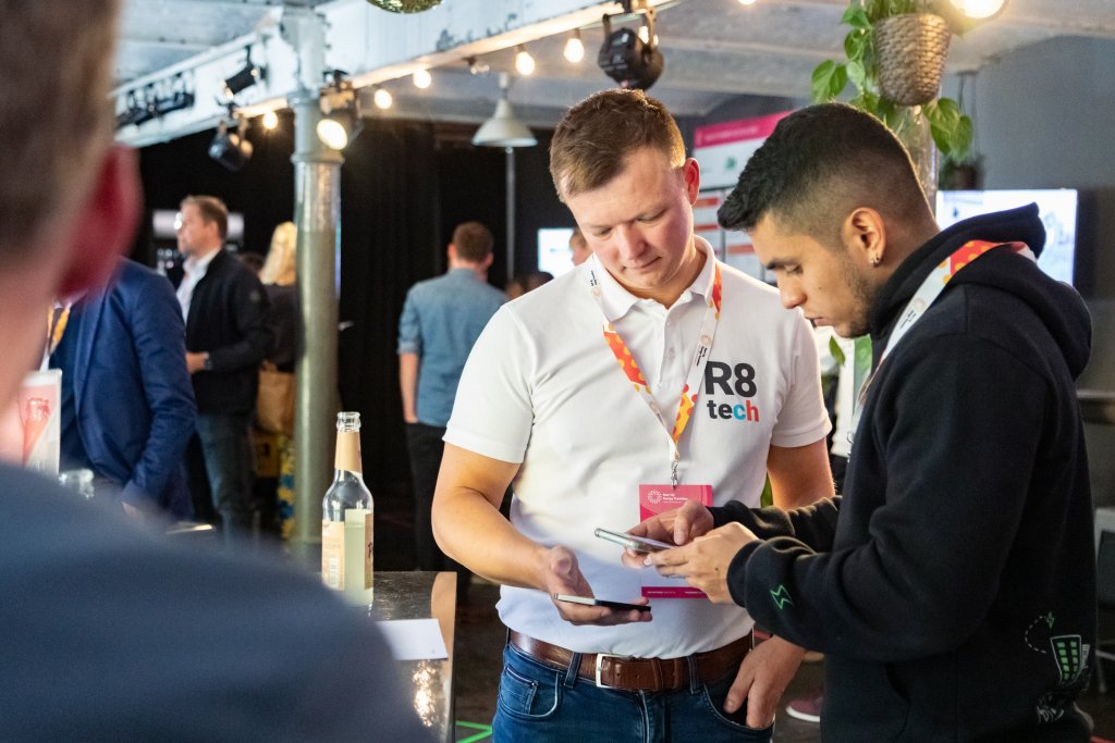 Exhibition area SET Tech Festival 2022. Image: Maximilian Grosser/phototek.de/Berlin / dena
