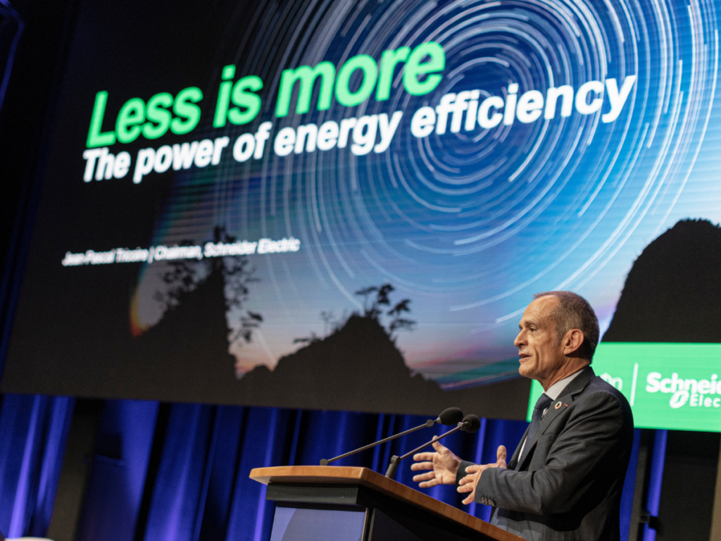 Jean-Pascal Tricoire, Chairman, Schneider Electric. Picture source: International Energy Agency.