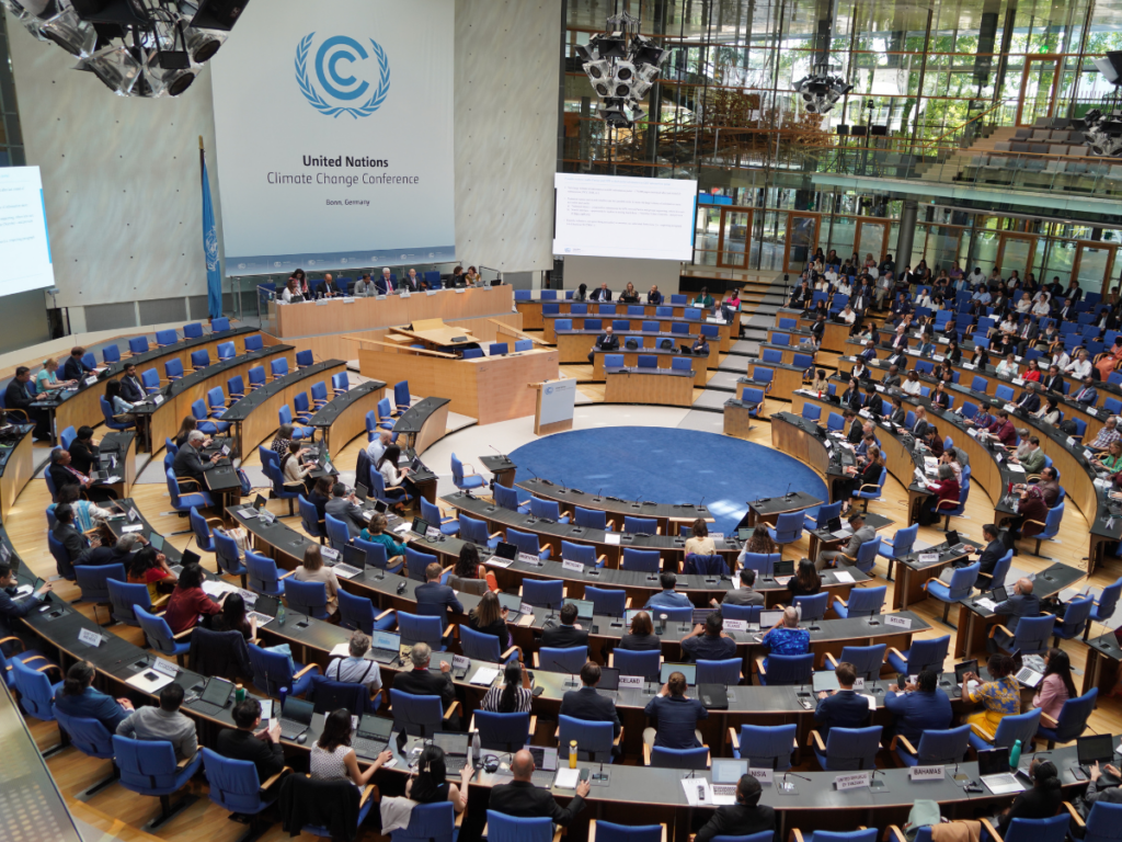 The United Nations Climate Change Conference, Bonn, Germany, June 2023. Picture source: United Nations Climate Change/Flickr.