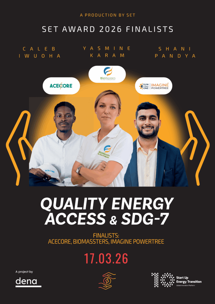 SET AWARD 2026 Finalists - Category Poster Quality Energy Access & SDG-7